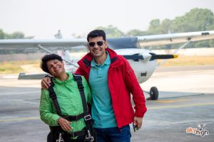 tandem skydiving freefall skyhigh India