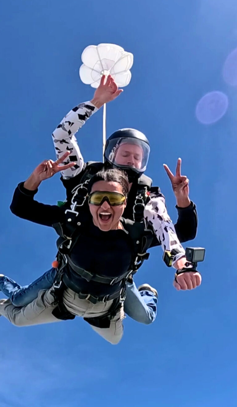 Skydiving